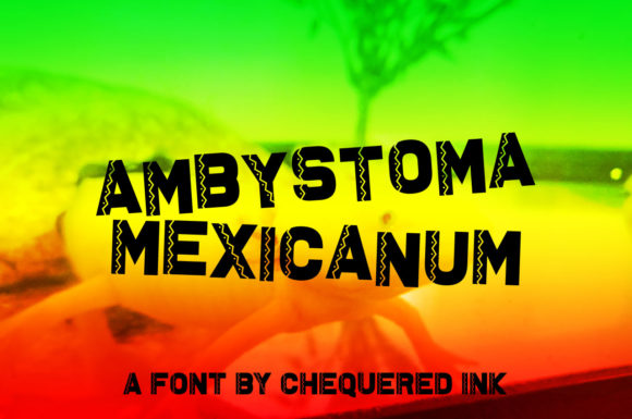 Ambystoma Mexicanum Font for Web Design