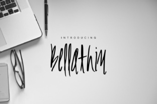 Bellathin: A Stylish Display Font for Modern Campaigns