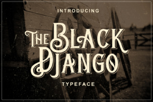 Black Django: A Vintage Font for Bold Web Design