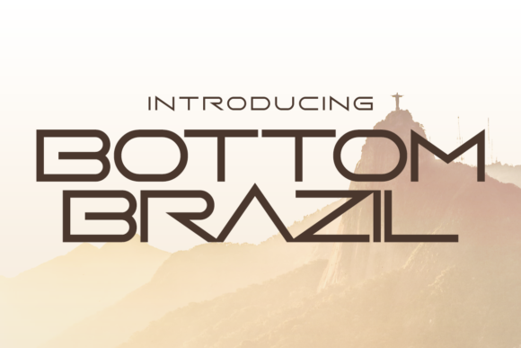 Bottom Brazil Font for Eye-Catching Branding