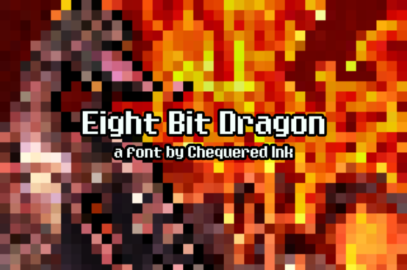 Bring Retro Charm to Your Web Designs with Eight Bit Dragon