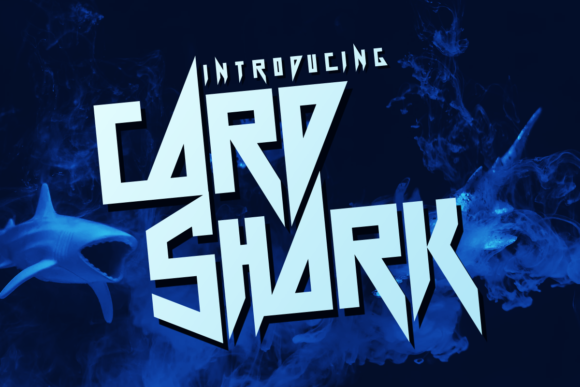 Card Shark: A Bold Font for Eye-Catching Campaigns