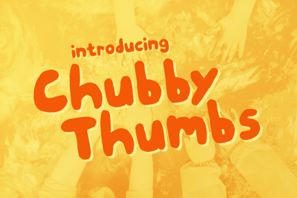 Chunky Thumbs Font for Bold Web Design