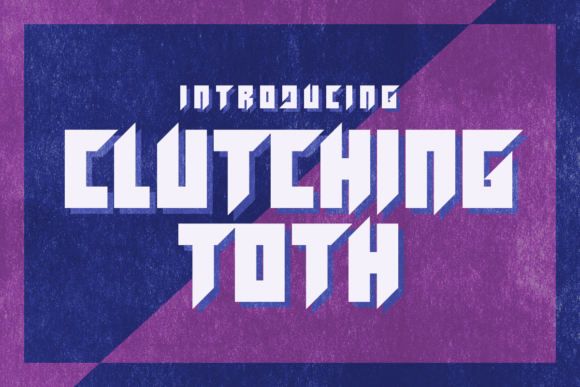 Clutching Toth Typeface for Bold Branding and Visual Impact