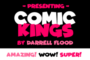 Comic Kings: A Font That Elevates Your Brand