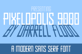 Pixelopolis 9000: A Modern Typeface for Editorial Design