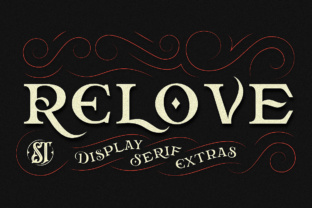 Relove: A Versatile Display Font for Modern Web Design