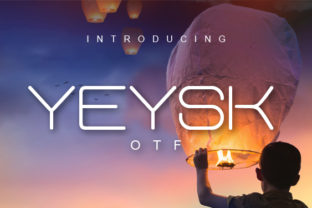 Yeyesk: A Display Font for Editorial Elegance