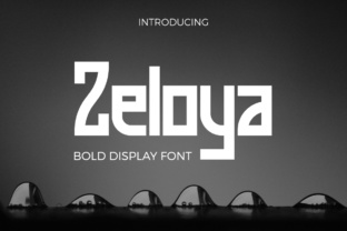 Zeloya: A Bold Typeface for Branding Projects